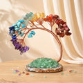 Arbre de vie 7 Charkras en pierres naturelles