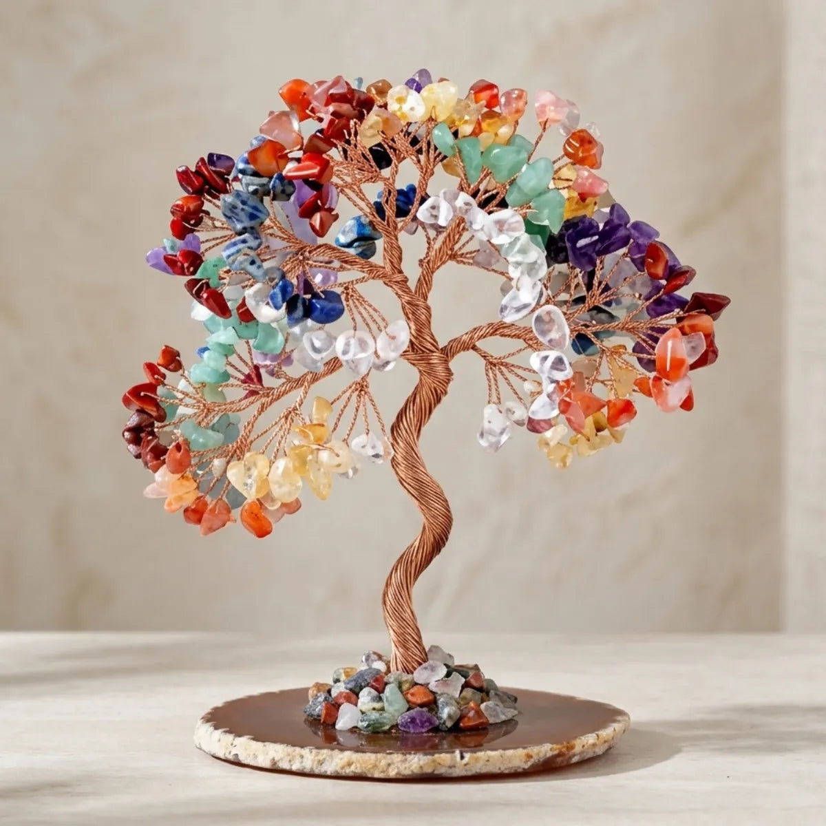 Arbre de vie en pierres naturelles - Fengshui