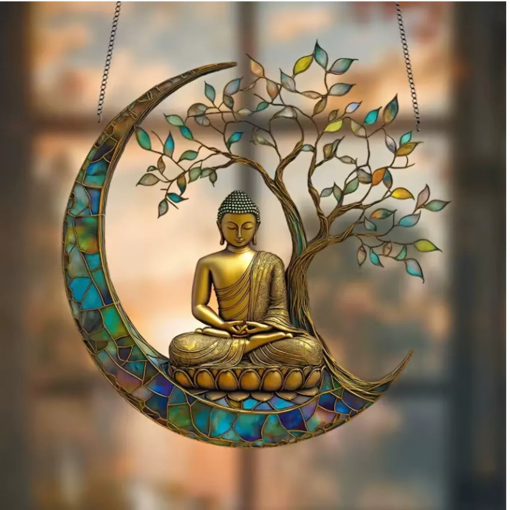 Statue Bouddha attrape-soleil - Lumière