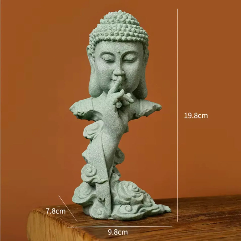 Statue Bouddha en pierre  - Sagesse