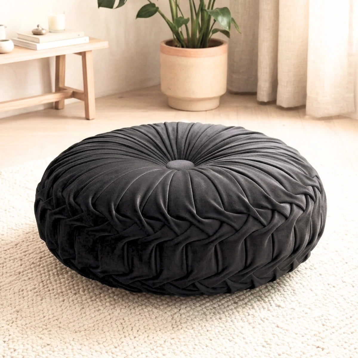 Coussin de méditation Zafu traditionnel