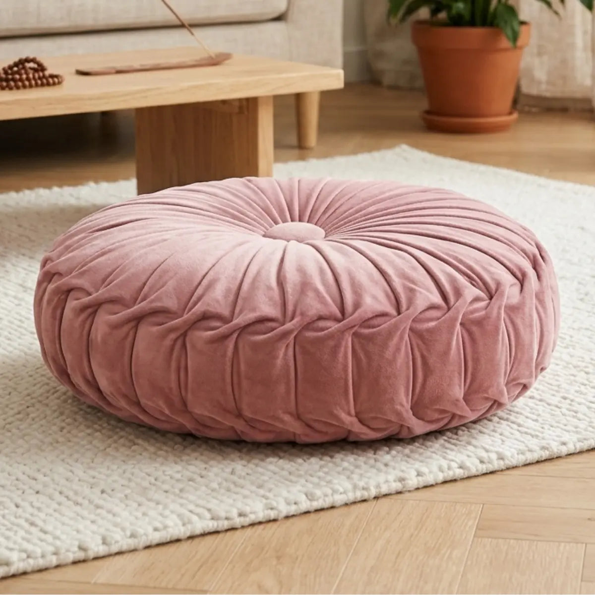 Coussin de méditation Zafu traditionnel