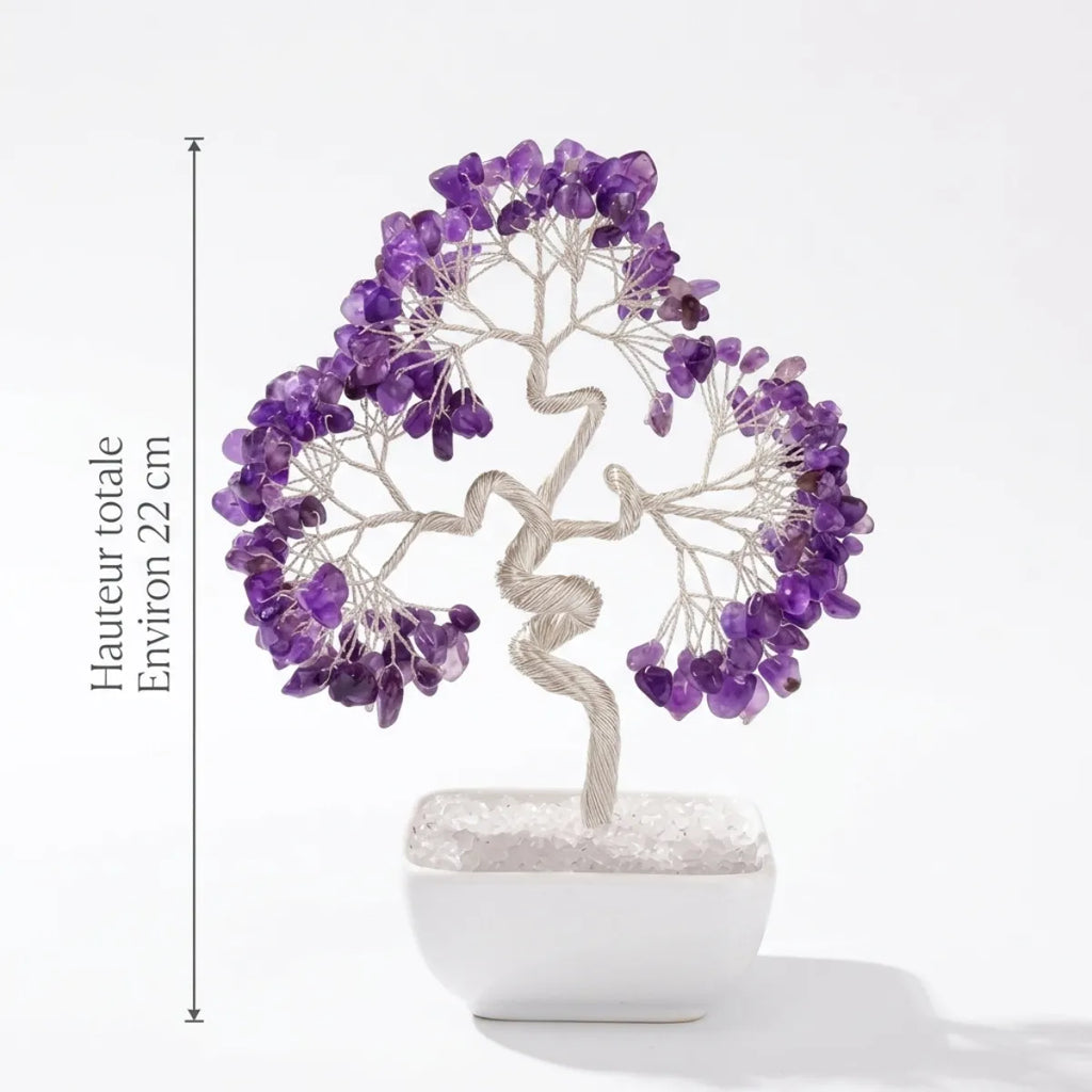 Arbre de vie pierres naturelles - Prospérité