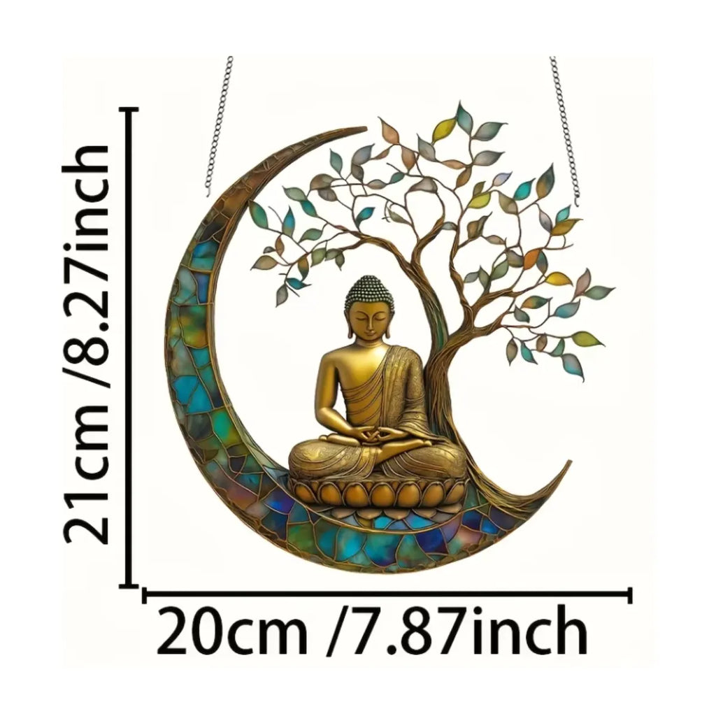 Statue Bouddha attrape-soleil - Lumière