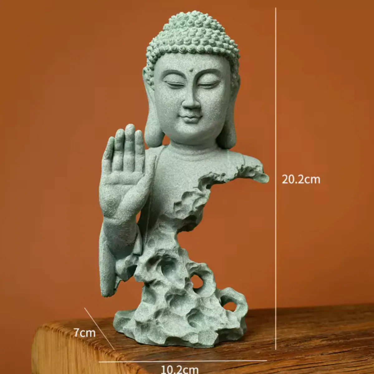 Statue Bouddha en pierre  - Sagesse