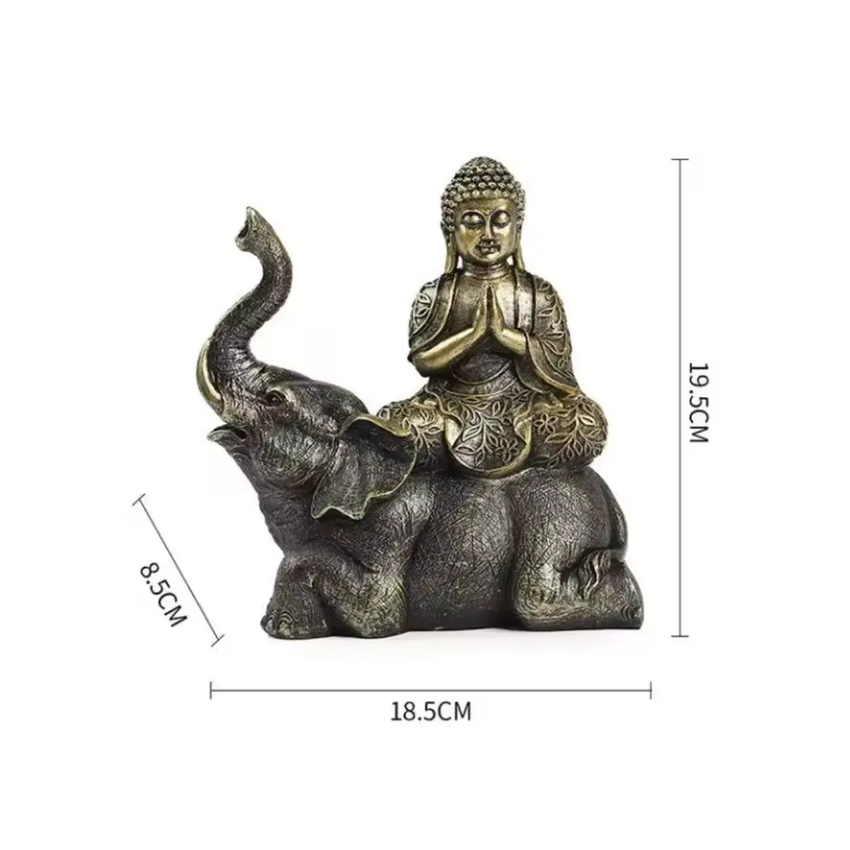 Statue Bouddha en résine - Paix